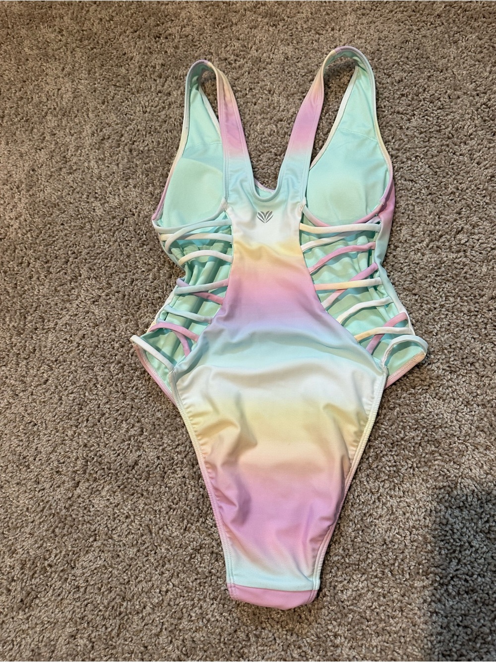One piece bikini bathing suit